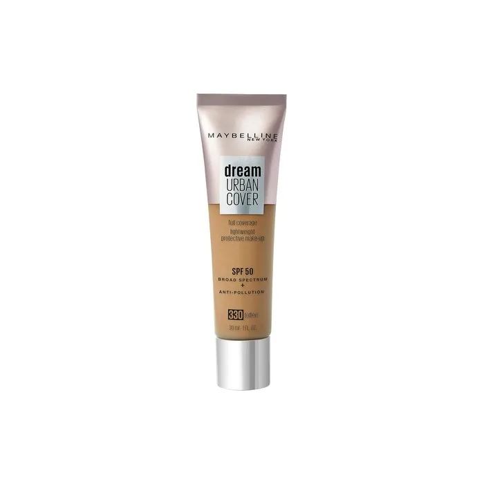 Maybelline Dream Urban Cover All-In-One Protective Makeup 330 Toffee 30ml