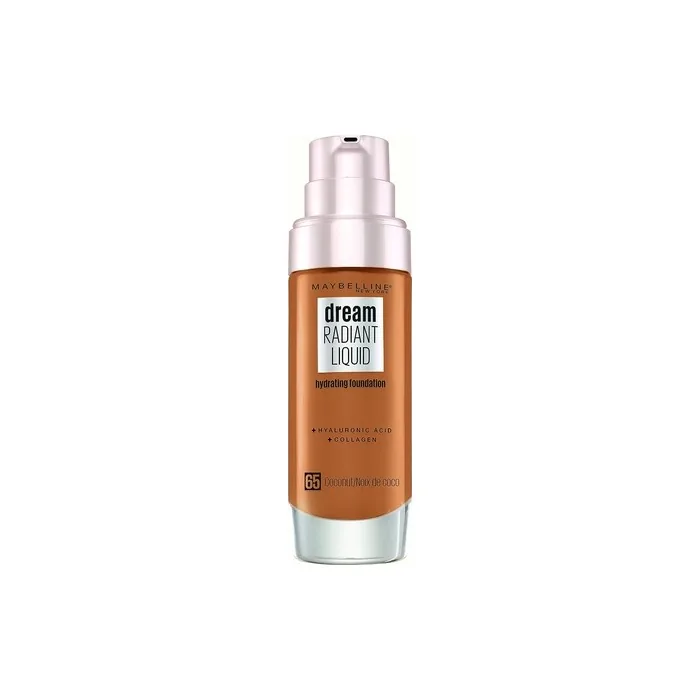 Maybelline New York Dream Radiant Liquid Make-Up Liquid Foundation No. 65 Coconut 30ml