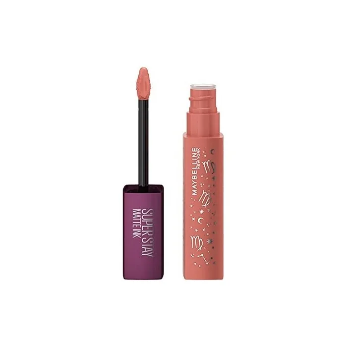 Maybelline New York Superstay Matte Ink Zodiac Lipstick Limited Edition Tono 65 Seductress Virgo