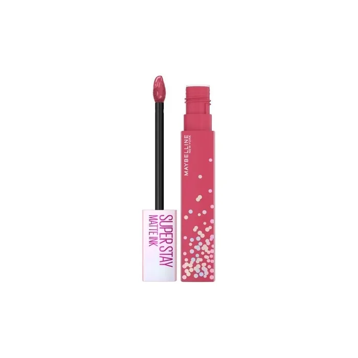 Maybelline Super Stay Matte Ink Birthday Edition Long-Lasting Liquid Lipstick 395 Birthday Bestie 5ml