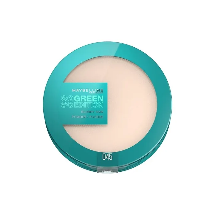 Maybelline New York Mattifying Powder Enriched with Mango Butter 9g 045 Green Edition