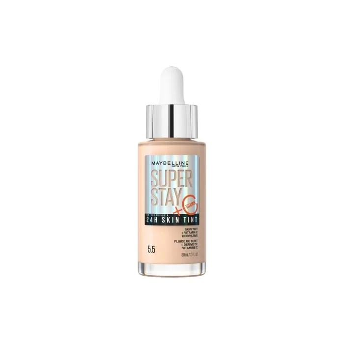 Maybelline Super Stay 24h Skin Tint Illuminating Foundation With Vitamin C 05.5 30ml