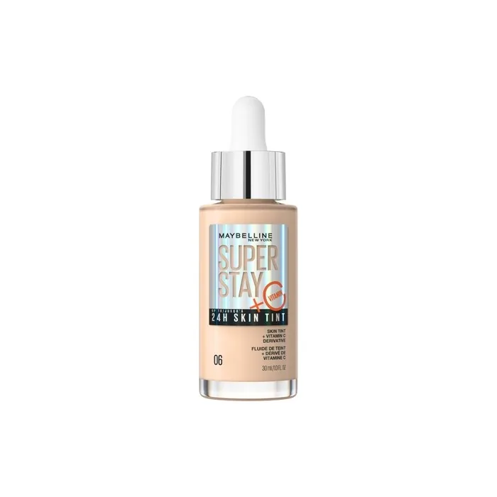 Maybelline Super Stay 24h Skin Tint Illuminating Foundation With Vitamin C 06 30ml
