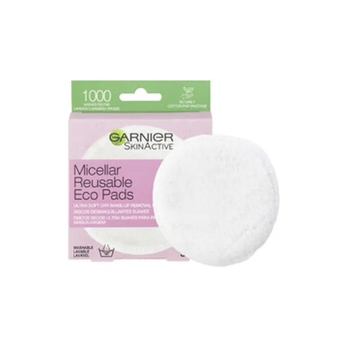 Garnier Skin Active Ultra Soft Dry Makeup Removal Pads 3 Pcs Reusable Makeup Removers
