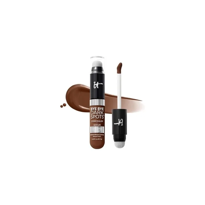 IT Cosmetics Bye Bye Dark Spots Concealer + Brightening Serum 0.22 fl oz 58 Deep Neutral