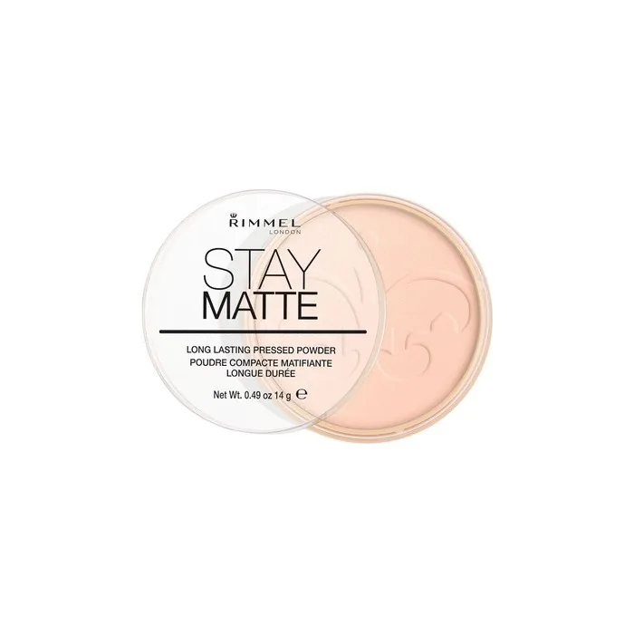 Rimmel Stay Matte Long Lasting Pressed Powder In Pink Blossom, 14g