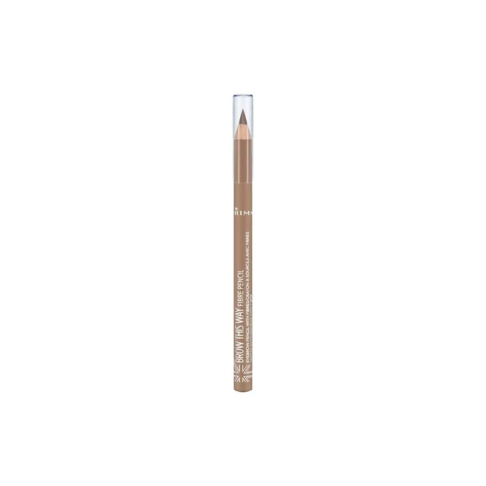 Rimmel London Brow This Way Fibre Pencil Softly Defines and Thickens Eyebrows Light 1.1g