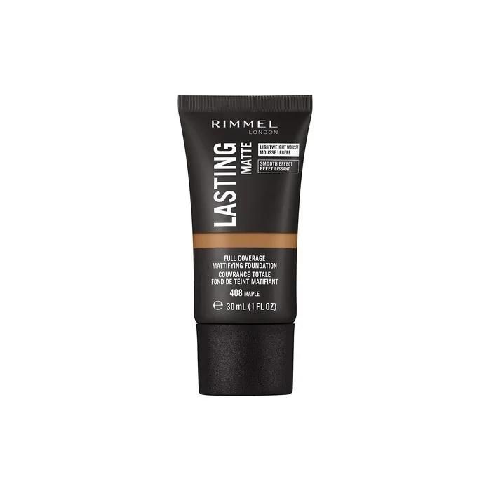 Rimmel Lasting Matte Foundation 408 Maple 30ml