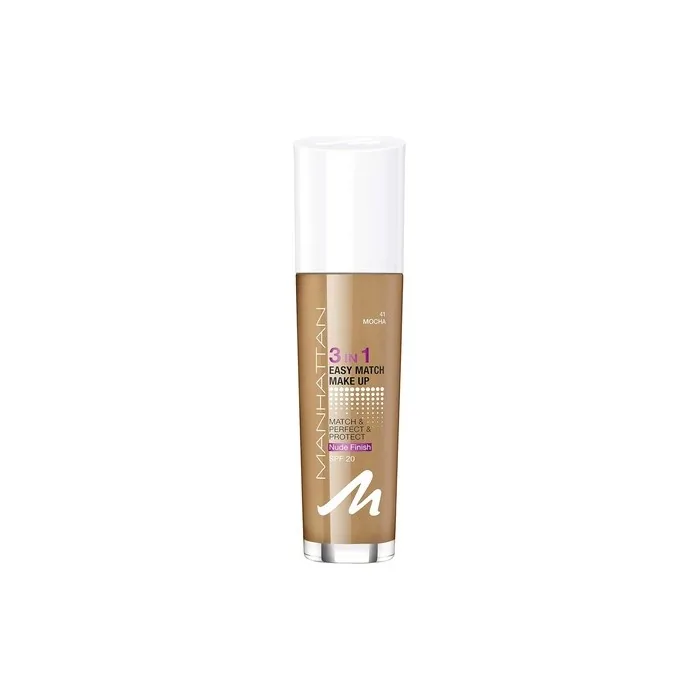 Manhattan 3-in-1 Easy Match Make Up 41 Mocha