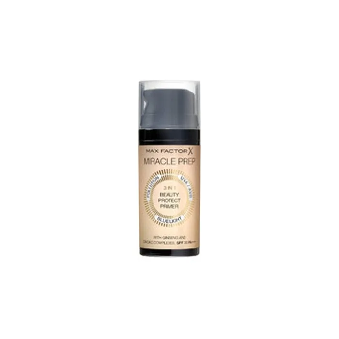 Max Factor Miracle Prep Spf 30 3in1 Beauty Protect Primer Makeup Base 30 Ml