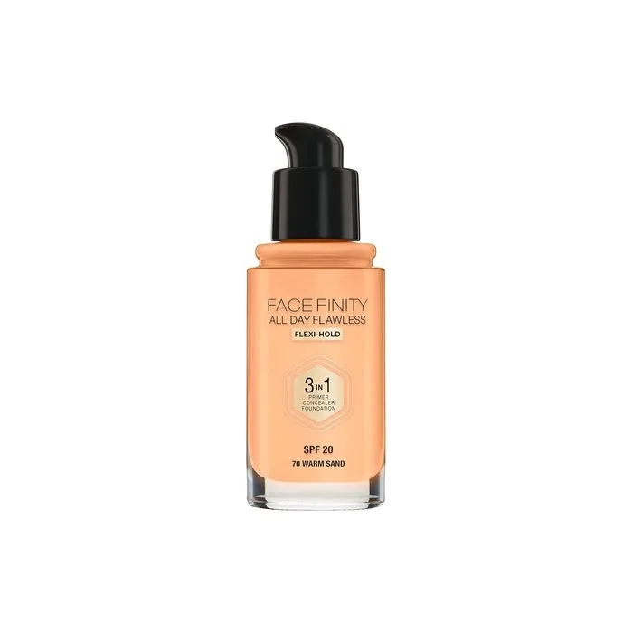 Max Factor Facefinity 3-in-1 All Day Flawless Liquid Foundation SPF 20