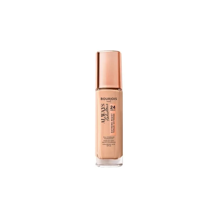 Bourjois Always Fabulous Extreme Resist Spf20 Concealing Foundation 100 Rose Ivory 30ml