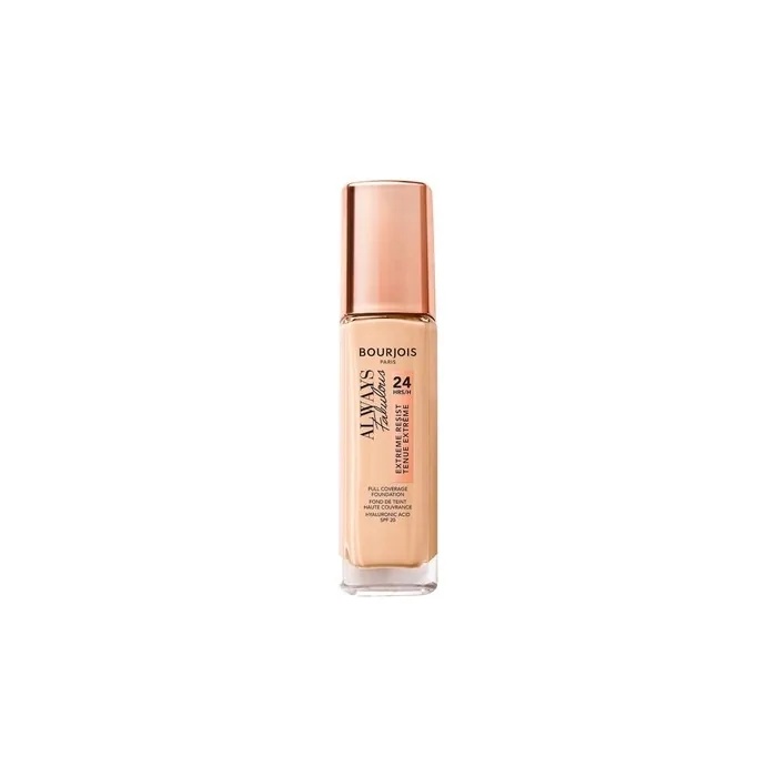Bourjois Always Fabulous Extreme Resist Spf20 Concealing Foundation 120 Light Ivory 30ml