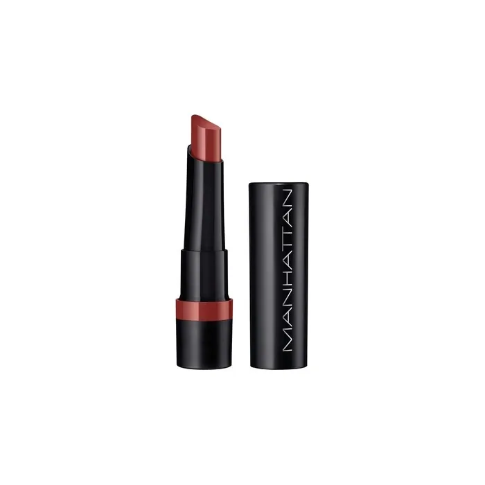 Manhattan All In One Extreme Lipstick for Long-lasting Intense Color and Comfortable Wear 1x2.3g 25 Snatched
