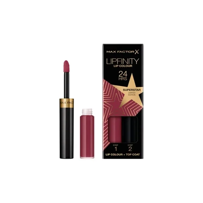 Max Factor Lipfinity Rising Stars 86 Superstar Long Lasting Lipstick 42 G