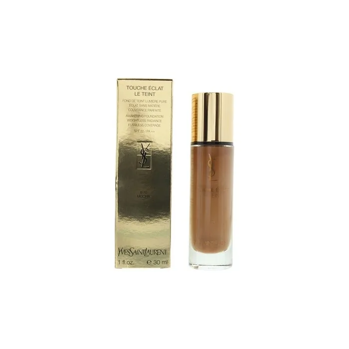 Yves Saint Laurent Touche Clat Le Teint B70 Mocha Awakening Liquid Foundation 30ml For Women