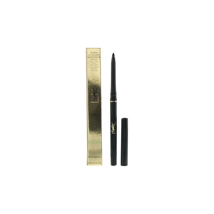 Yves Saint Laurent Ysl Dessin Du Regard Waterproof Eyeliner 1 Noir Ivresse 035g For Women