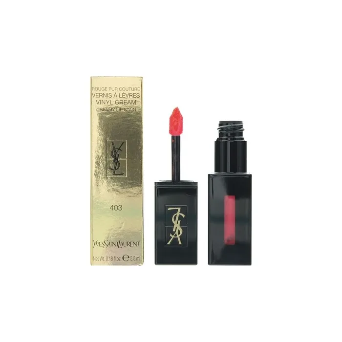 Yves Saint Laurent Rouge Pur Couture Vinyl Cream 403 Rose Happening Lip Stain 55ml For Women