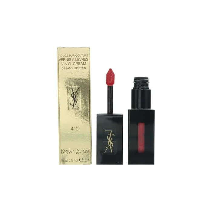 Yves Saint Laurent Rouge Pur Couture Vinyl Cream Stain 412 Rose Mix Lip Stain 55ml For Women