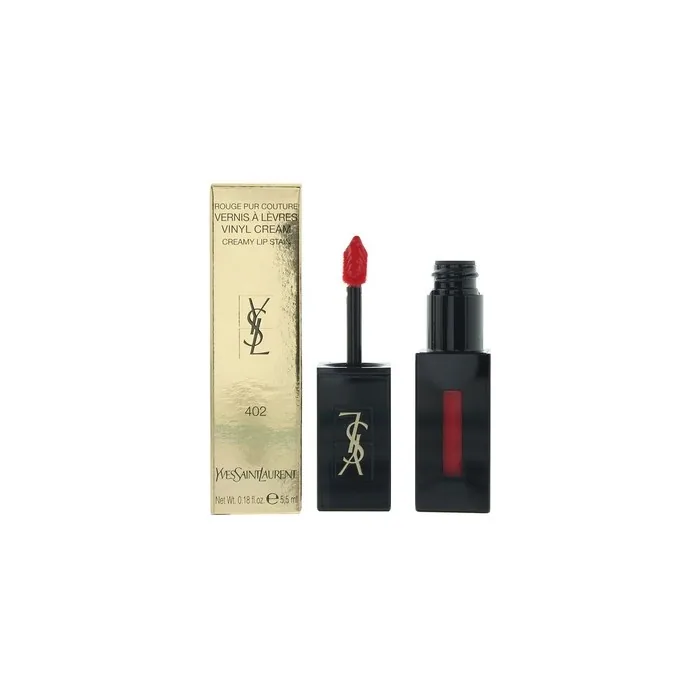 Yves Saint Laurent Ysl Rouge Pur Couture Vinyl Cream 402 Rouge Remix Lip Stain 55ml For Women