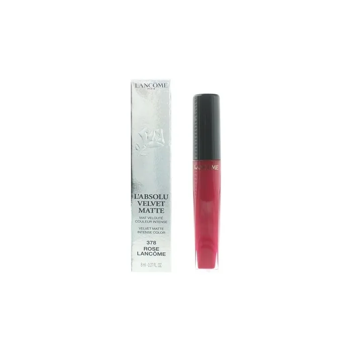 Lancome L'Absolu Velvet Matte 378 Rose Lip Gloss 8ml