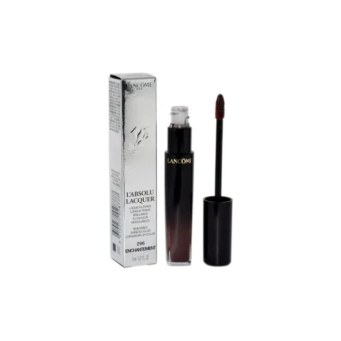 Lancome L'Absolu Lacquer Buildable Shine & Color Longwear Lip Color 296 Enchantment 8ml