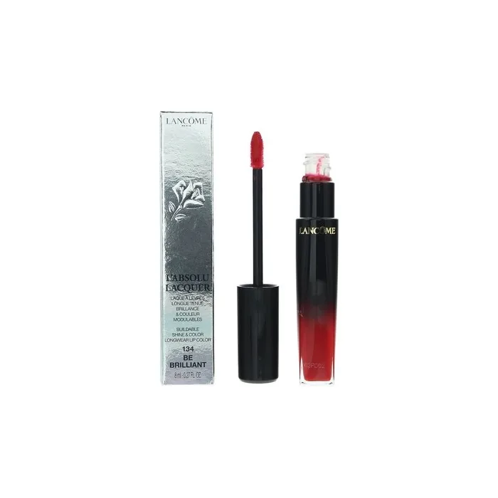 Lancome Labsolu Lacquer No134 Be Brilliant Lip Colour 8ml For Women