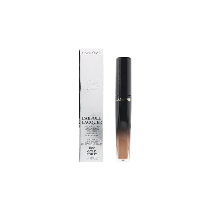 Lancome Labsolu Lacquer 500 Gold For It Lip Stick 8ml