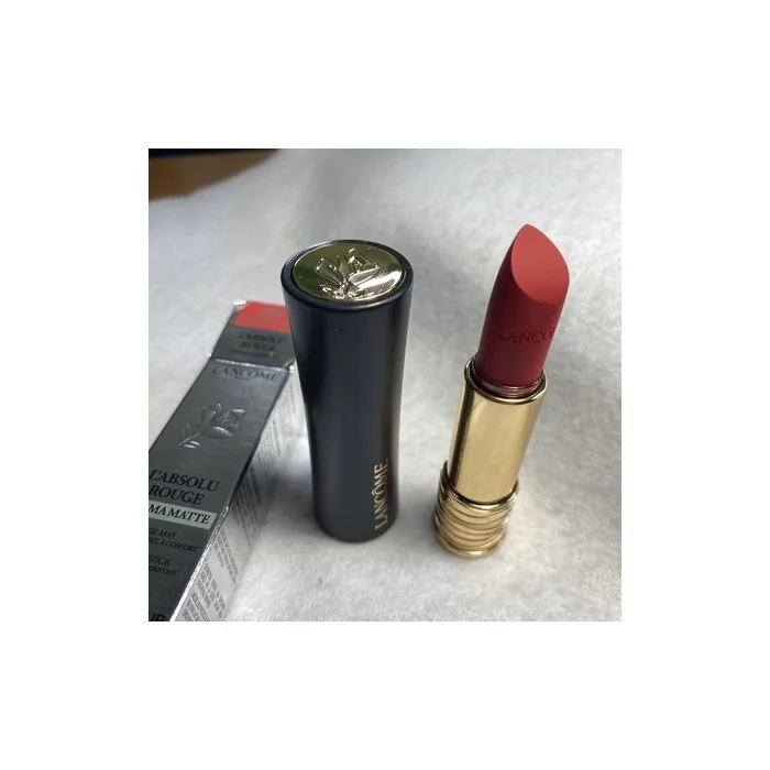 Lancome L'Absolu Rouge Lipstick 505 Adoration Drama Matte NIB