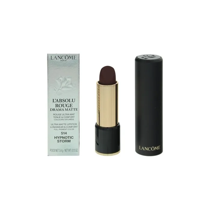Lancome L'Absolu Rouge Drama Matte 514 Hypnotic Storm Lip Color 34g