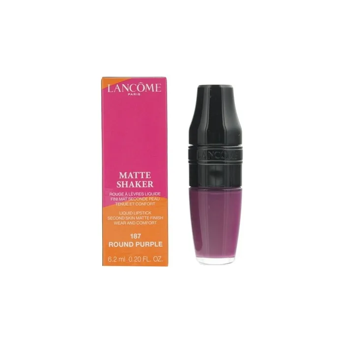 Lancome Matte Shaker 187 Round Purple Liquid Lipstick 62ml