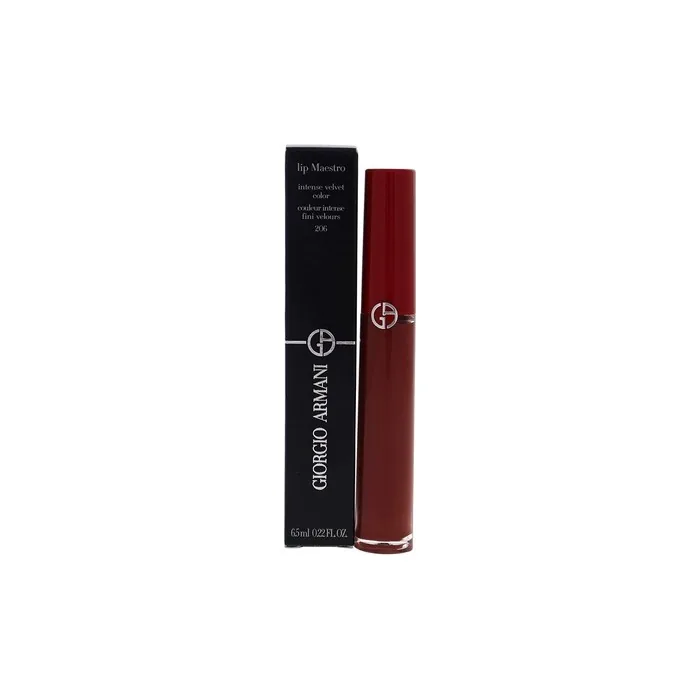Giorgio Armani Lip Maestro Intense Velvet Color 206 Cedar Women Lipstick 0.22oz