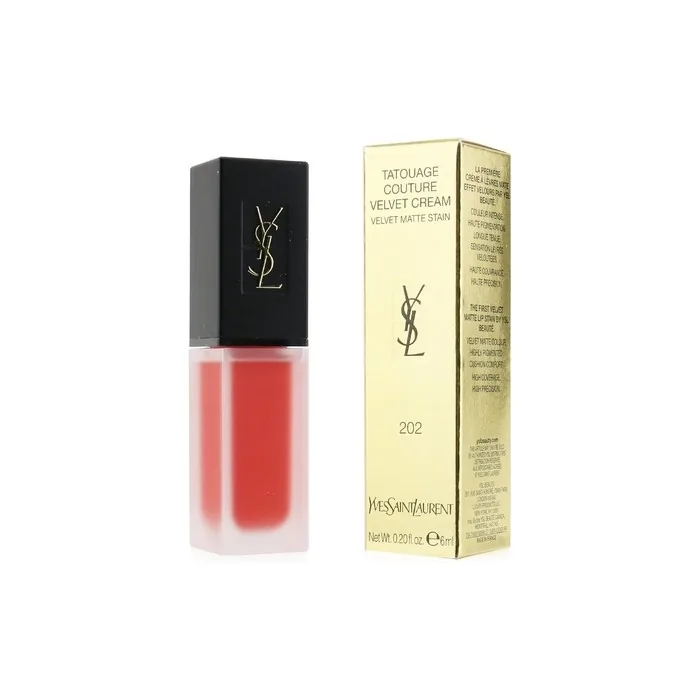 Yves Saint Laurent Tattoo Couture Velvet Cream Lipstick 202 6ml