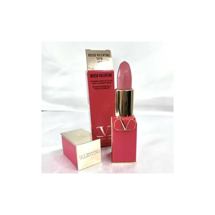 Valentino Rosso Satin Lip Color Lipstick 101a Hot Beige