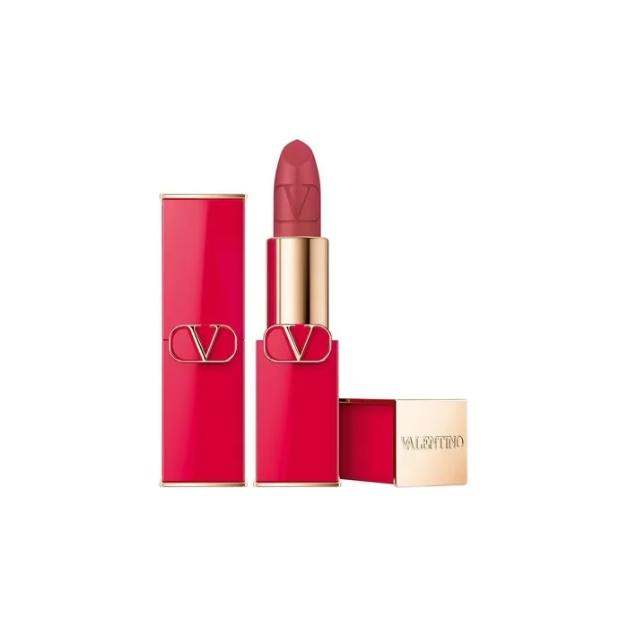 Valentino Rosso Matte Cream Lipstick 110r Refillable 35 Grams