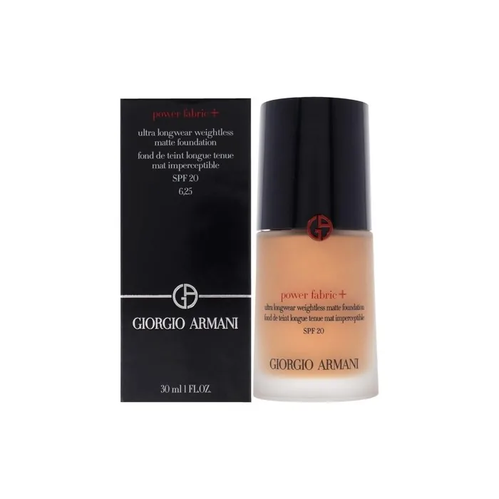 Giorgio Armani Power Fabric Plus Longwear Weightless Matte Foundation SPF 20 1oz