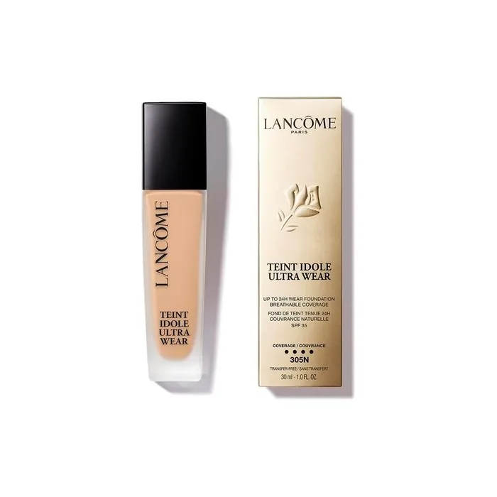 Lancome Teint Idole Ultra Wear Skincare Foundation - Long Lasting and Hydrating