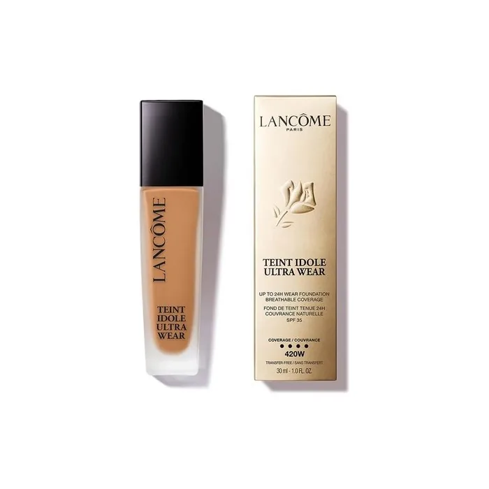 Lancome Teint Idole Ultra Wear Skincare Foundation - Long Lasting and Hydrating