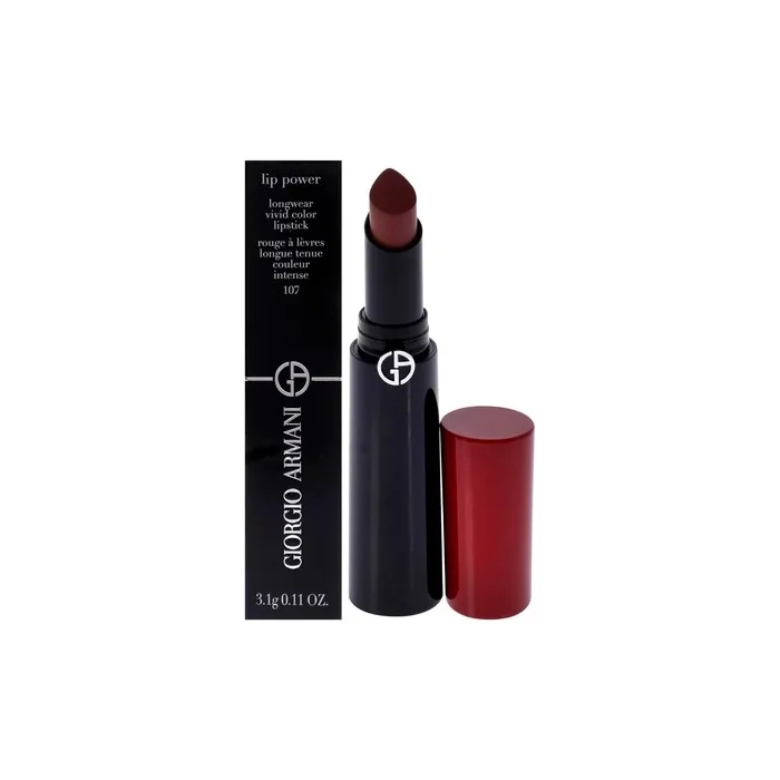 GIORGIO ARMANI Lip Power Longwear Vivid Color Lipstick 0.11 oz
