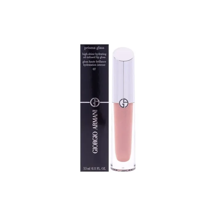 Giorgio Armani Ladies Prisma Glass Lip Gloss 011 Oz 07 Nude Glow Makeup