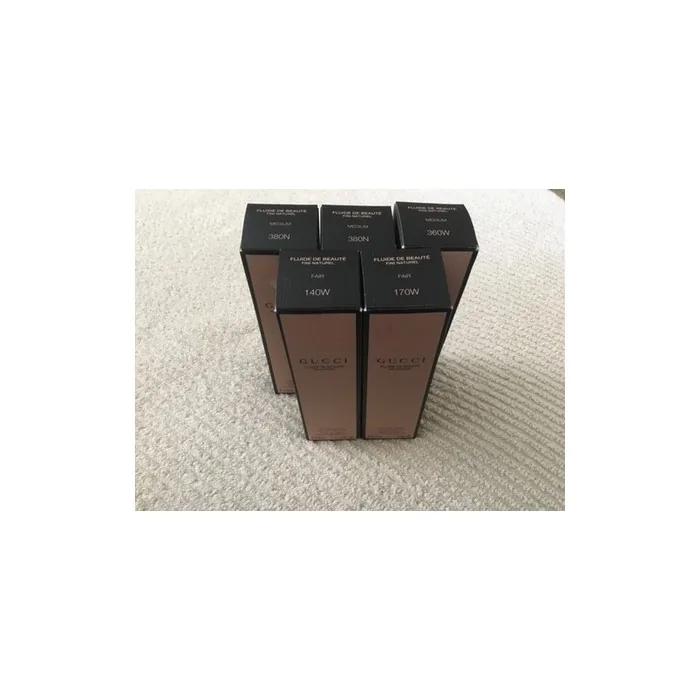 Gucci Natural Finish Fluid Foundation Branch Colors 1oz 30ml Authentic