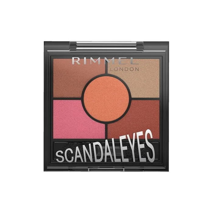 Rimmel London Scandaleyes 5 Pan Eyeshadow Palette Burgundy Pink