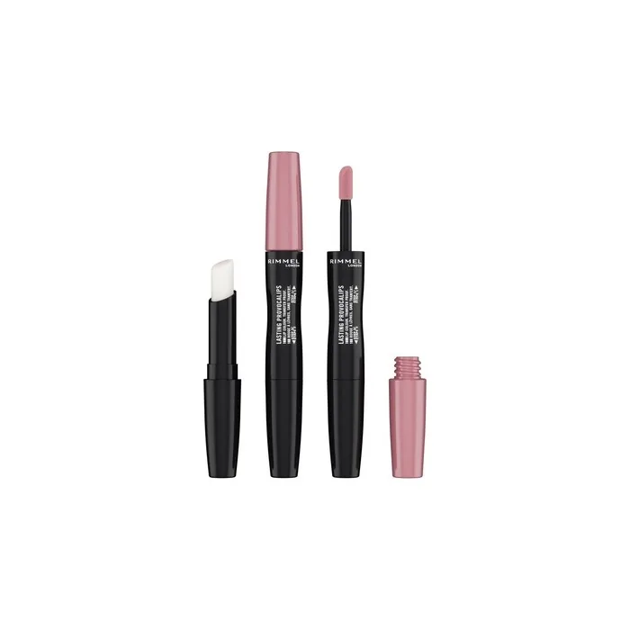 Rimmel Lasting Provocalips Long-Lasting Lipstick 2-In-1 220 Come Up Rose 6ml