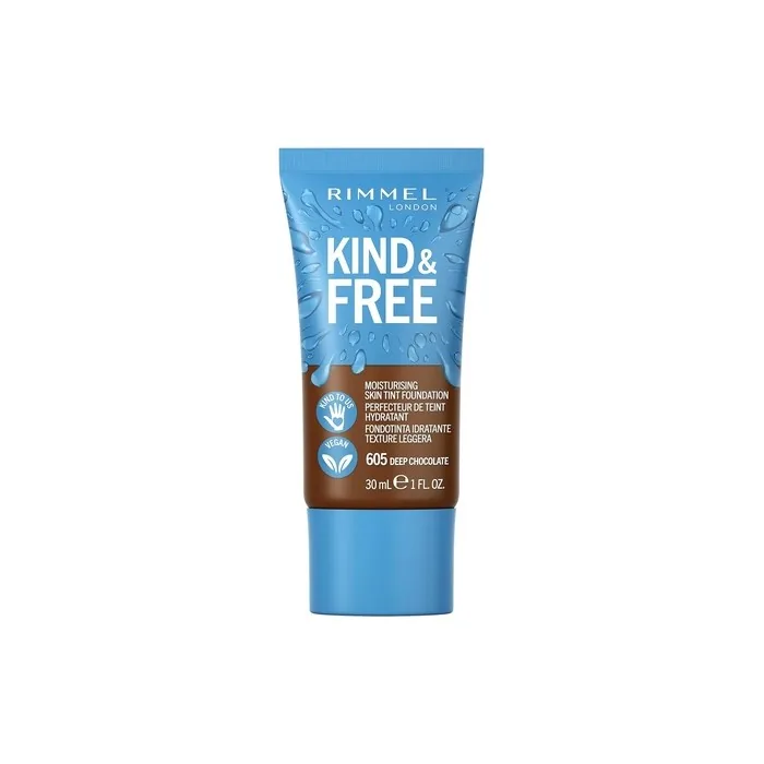 Rimmel Kind + Free Moisturising Skin Tint Foundation Deep Chocolate 35ml