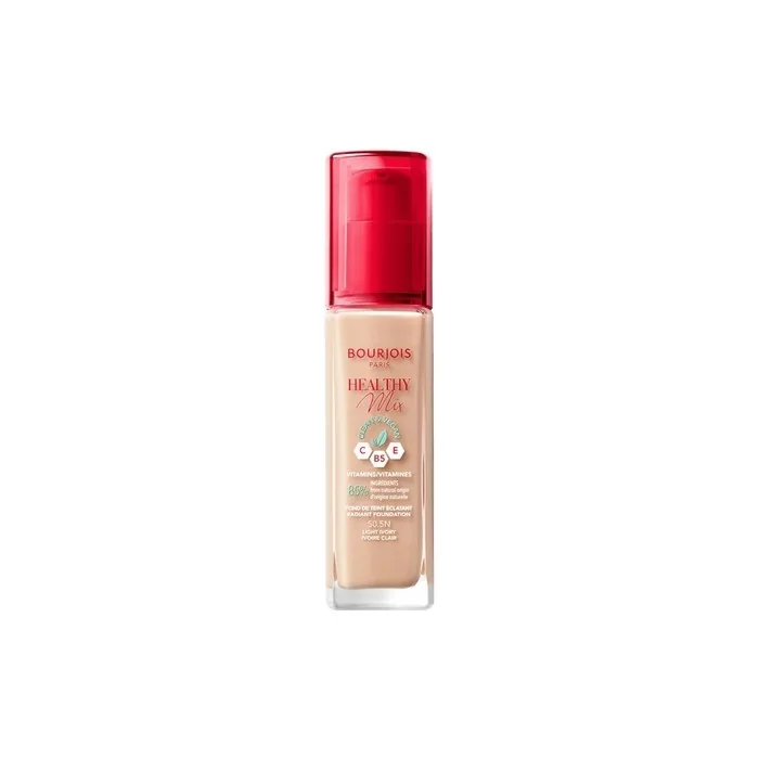 Bourjois Healthy Mix Anti-Fatigue Illuminating Foundation 50.5n Light Ivory 30ml
