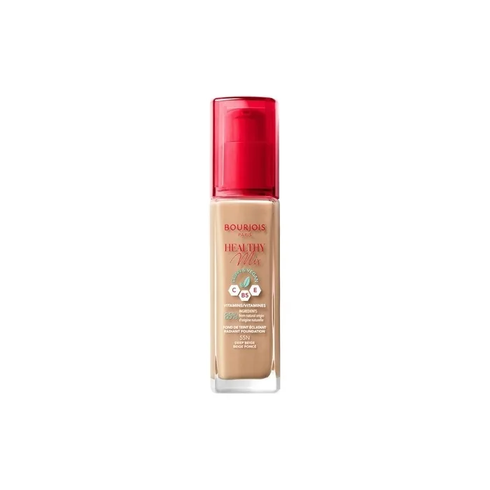 Bourjois Healthy Mix Clean & Vegan Foundation 55 Deep Beige 30ml