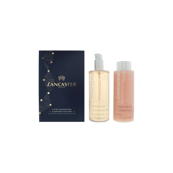 Lancaster Gift Set Duo Makeup Remover 2 X 400ml For Women Cleansing Routine Gift Set