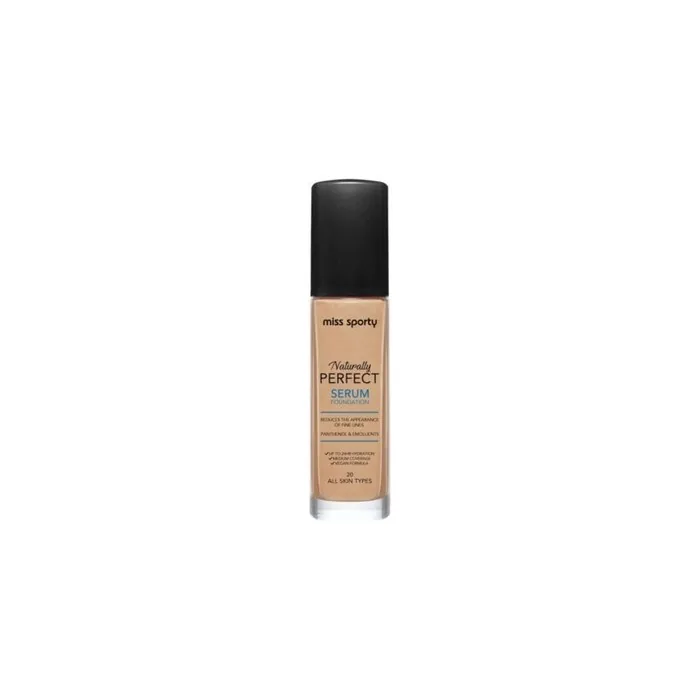 Naturally Perfect Moisturizing Serum Foundation 20 30ml Miss Sporty