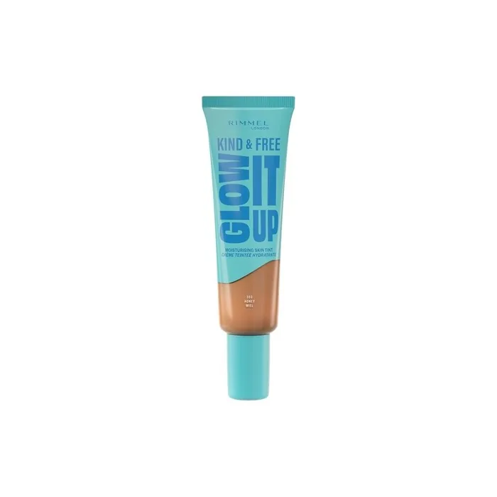 Rimmel Kind & Free Glow It Up Moisturising Skin Tint 303 Honey