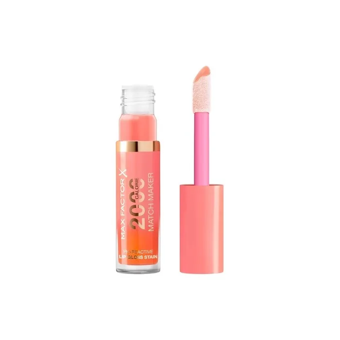 Max Factor 2000 Calorie Match Maker Lip Gloss & Stain 010 Bubbly Phreactive